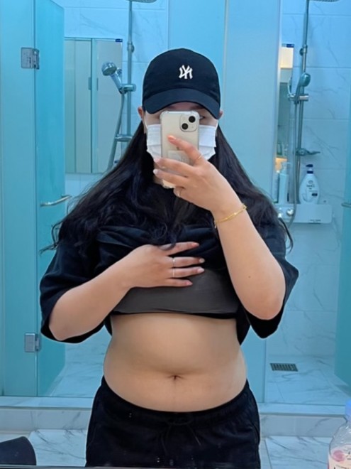 체중 감량 운동 전